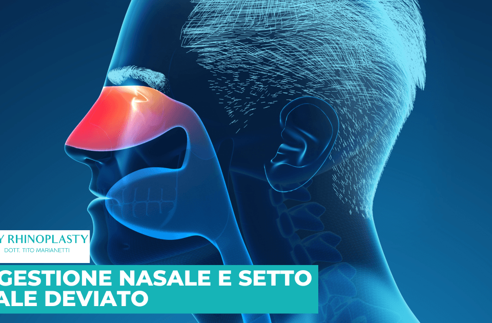 Congestione nasale e setto nasale deviato