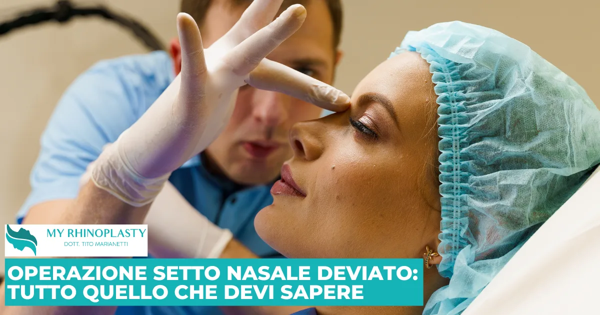 Operazione setto nasale deviato